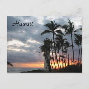 Postal Atardecer en Hawái