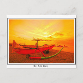 Postal Atardecer en Kuta