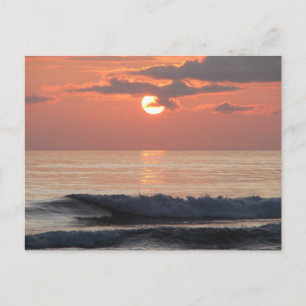 Postal Atardecer en la costa de Oregón