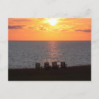 Postal Atardecer en la isla del Príncipe Eduardo