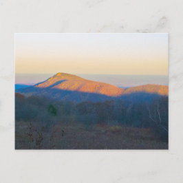 Postal Atardecer en la montaña Old Rag, Shenandoah NP, VA