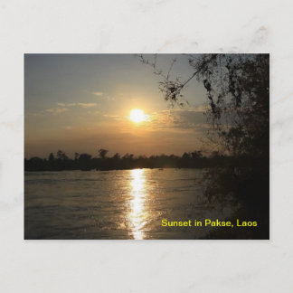 Postal Atardecer en Pakistán
