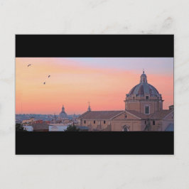 Postal Atardecer en Roma
