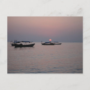 Postal Atardecer en Sihanoukville, Camboya