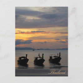 Postal Atardecer en Tailandia