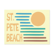 Atardecer geométrico de St. Pete Beach Florida