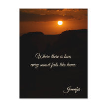 Atardecer Romántico Cita de Amor Desierto Dorado