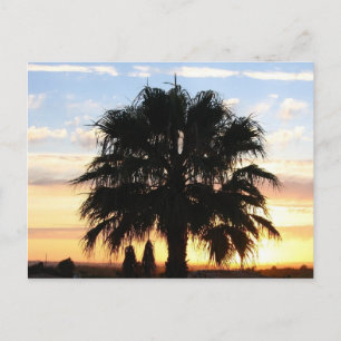 Postal Atardecer sobre el Algarve, Portugal