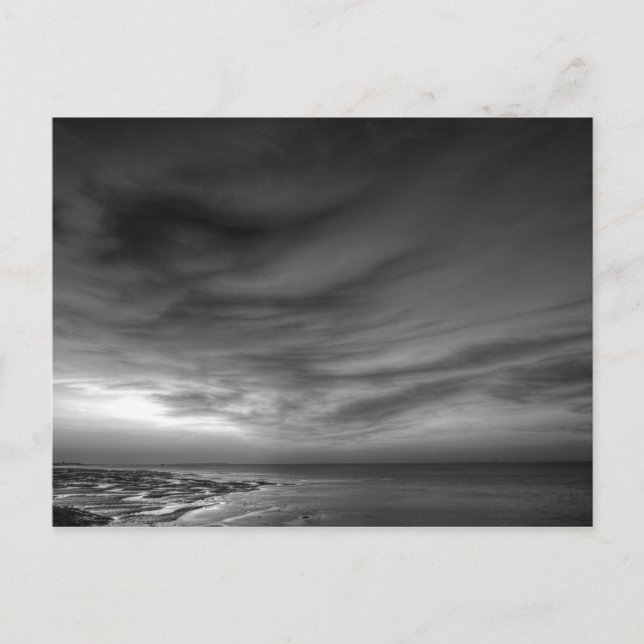 Postal Atardecer sobre el Sureste de Inglaterra (Anverso)