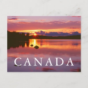 Postal Atardecer Sobre La Bahía De Alexander