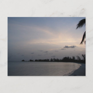 Postal Atardecer sobre la isla Anegada