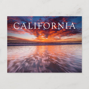 Postal Atardecer Sobre Las Islas Del Canal