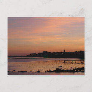 Postal Atardecer sobre Salthill