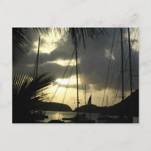 Postal Atardecer sobre Sopers Hole