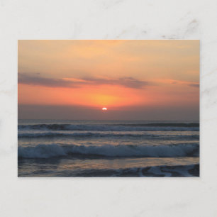 Postal Atardecer tropical
