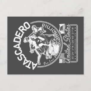 POSTAL ATASCADERO CALIFORNIA - JARDINES SUNKEN