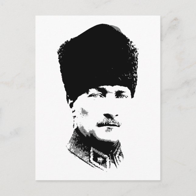 Postal Ataturk (Anverso)