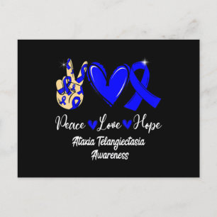 Postal Ataxia Telangiectasia Conciencia Paz Amor Esperanz