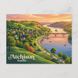 Postal Atchison Riverfront Kansas
