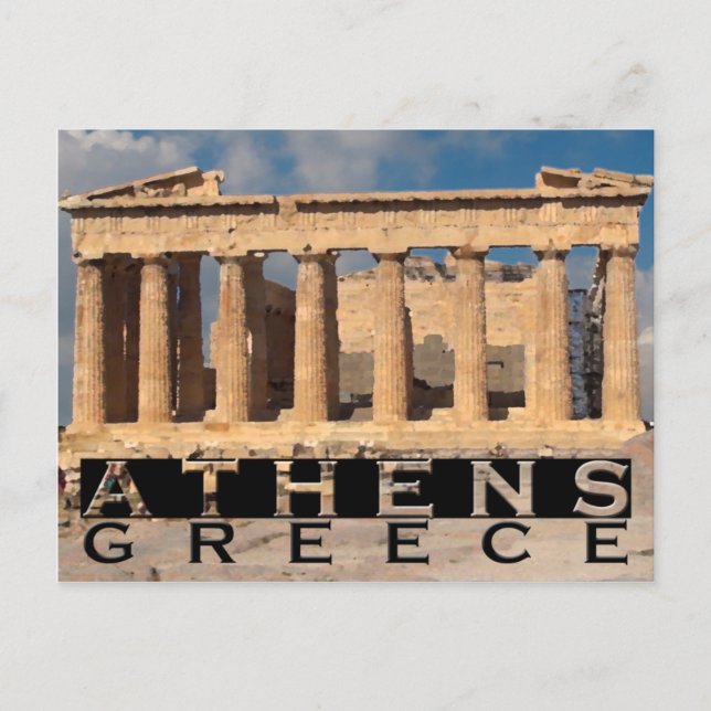 Postal Atenas (Anverso)