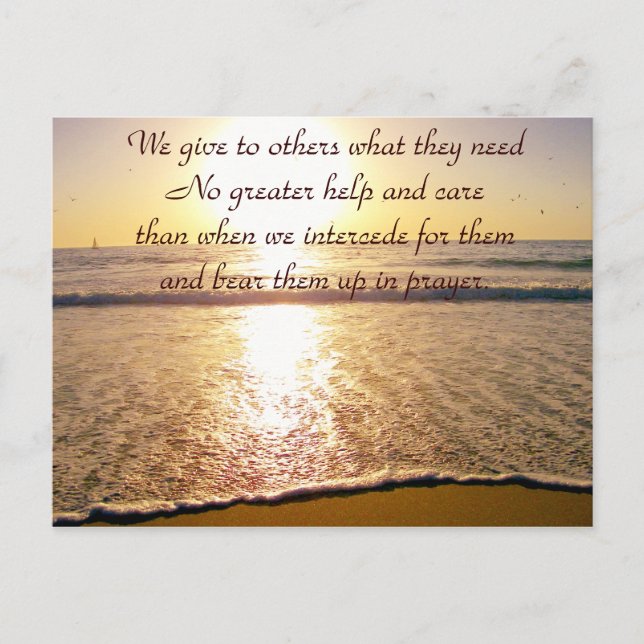 Postal Atención al sol_ (Anverso)