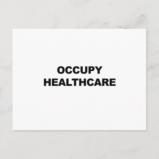 POSTAL ATENCIÓN DE SALUD OCUPADA (Anverso)