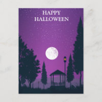 Aterradora noche de Halloween con brujas de búho