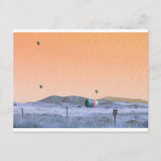 Postal Aterrizaje de globos