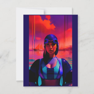 Postal Aterrizaje de sueños