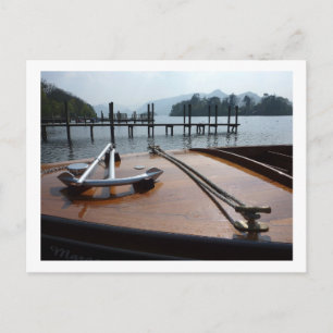 Postal Aterrizajes del barco de Keswick