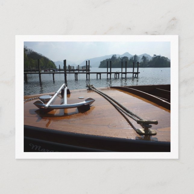 Postal Aterrizajes del barco de Keswick (Anverso)