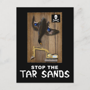 Postal Athabasca Tar Sands Duck Mount