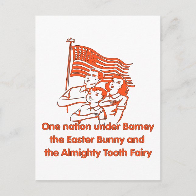 Postal Atheist Pledge (Anverso)