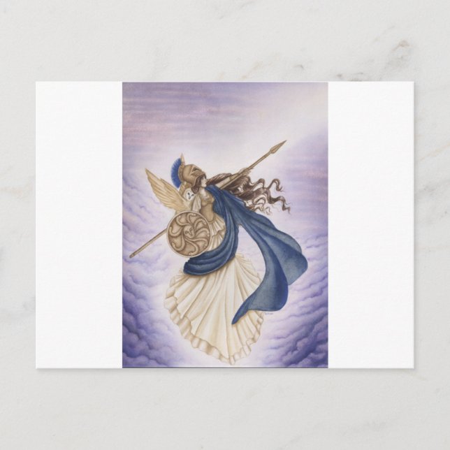 Postal Athena (Anverso)