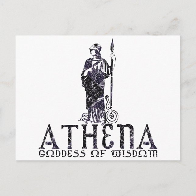 Postal Athena (Anverso)