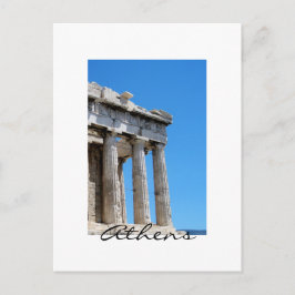 Postal Athens Parthenon