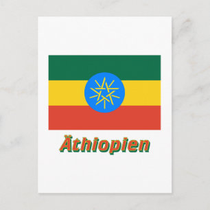 Postal Ätitien Dienstflagge mit deutschem Namen