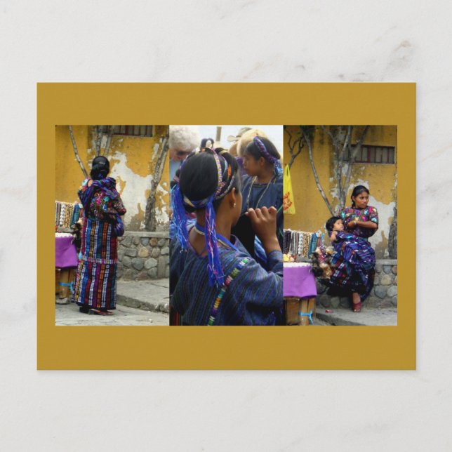 Postal Atitlan Women (Anverso)