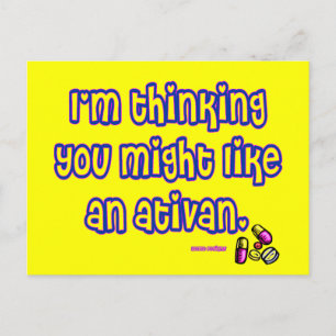 Postal Ativan Postcard