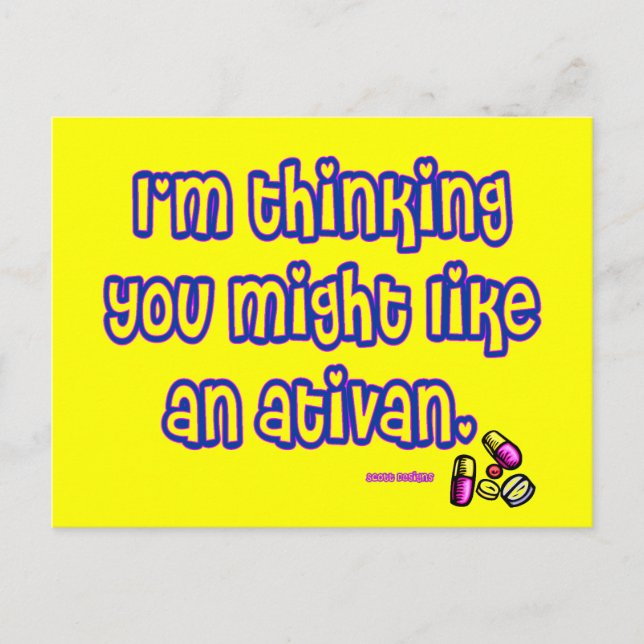 Postal Ativan Postcard (Anverso)