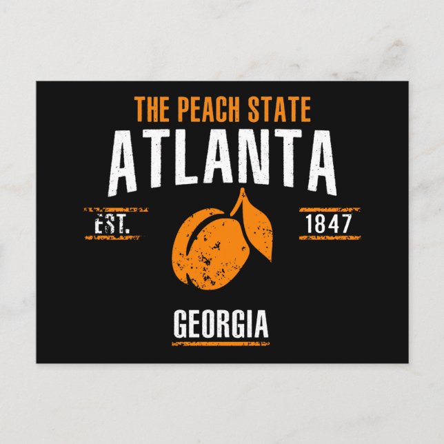 Postal Atlanta (Anverso)