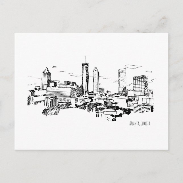 Postal Atlanta (Anverso)
