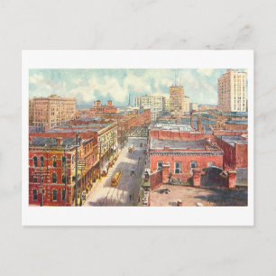 Postal Atlanta Antiguo, Georgia, Vista Aérea