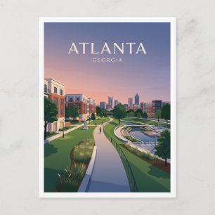 Postal Atlanta BeltLine en el Historic Fourth Ward Park