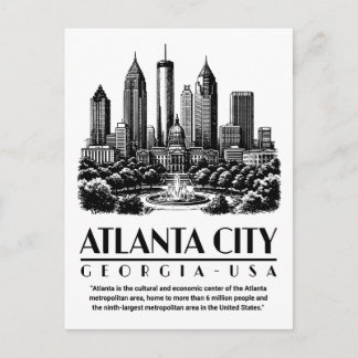 Postal Atlanta Ciudad Georgia EE. UU.