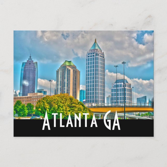 Postal Atlanta GA (Anverso)
