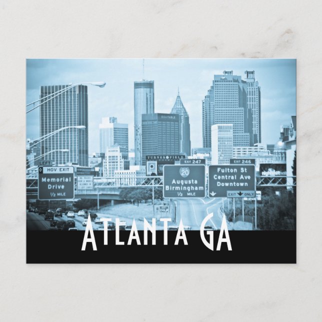 POSTAL ATLANTA GA (Anverso)