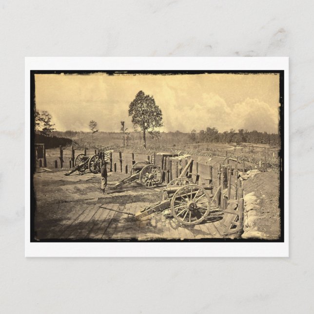 Postal Atlanta, GA Guerra Civil de los Estados Unidos (Anverso)