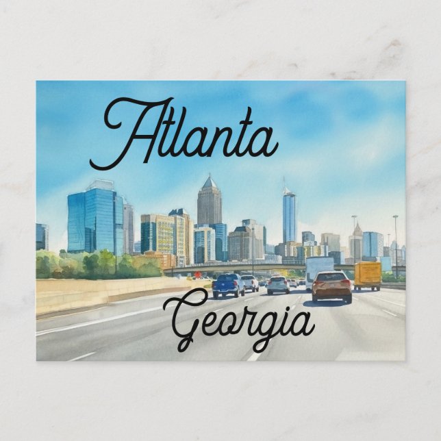 Postal Atlanta Georgia  (Anverso)