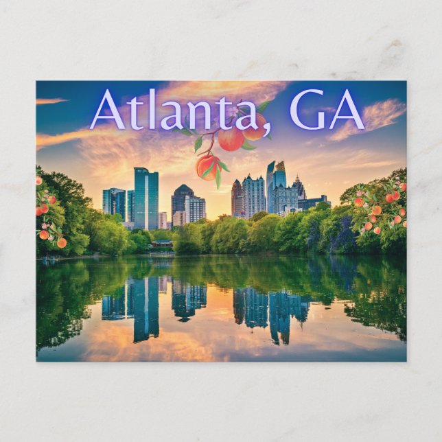 Postal Atlanta, Georgia (Anverso)
